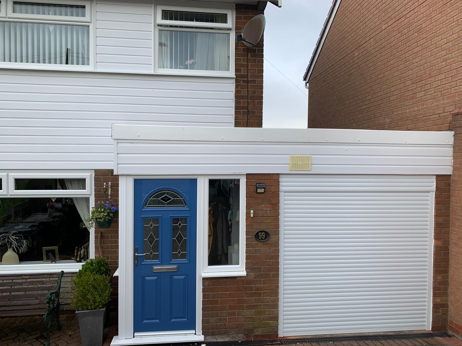Black Roller Garage Door
