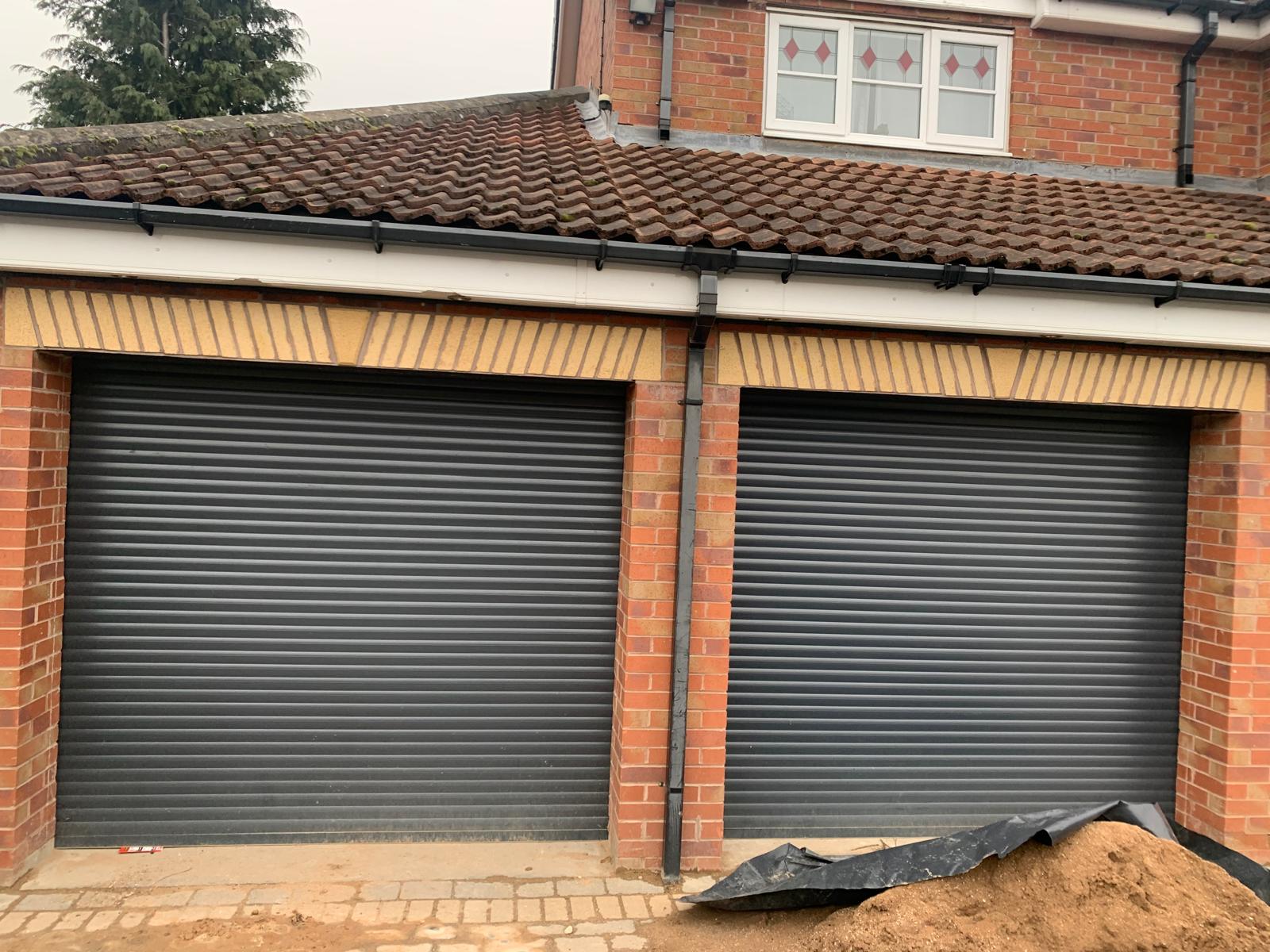 White Garage Door
